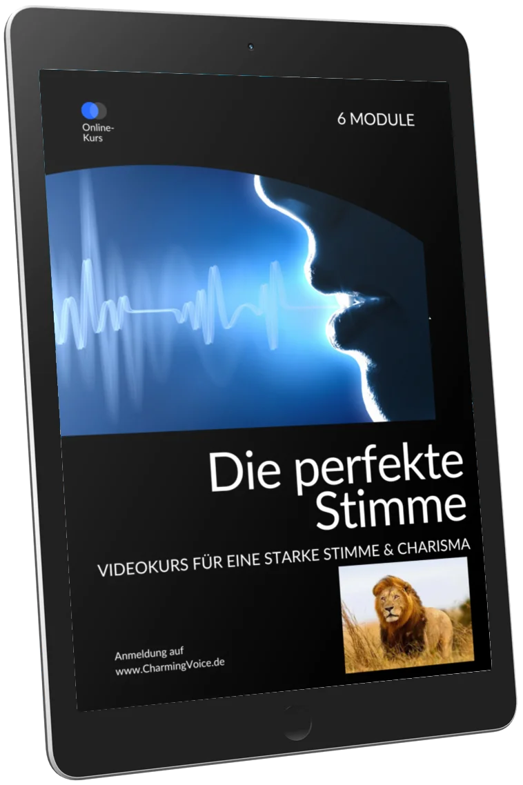 Die perfekte Stimme – Cover des Videokurses