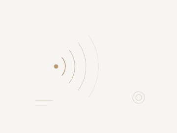 Grafische Illustration: sich ausbreitende Klangwellen symbolisieren eine kraftvolle, tragfähige Stimme